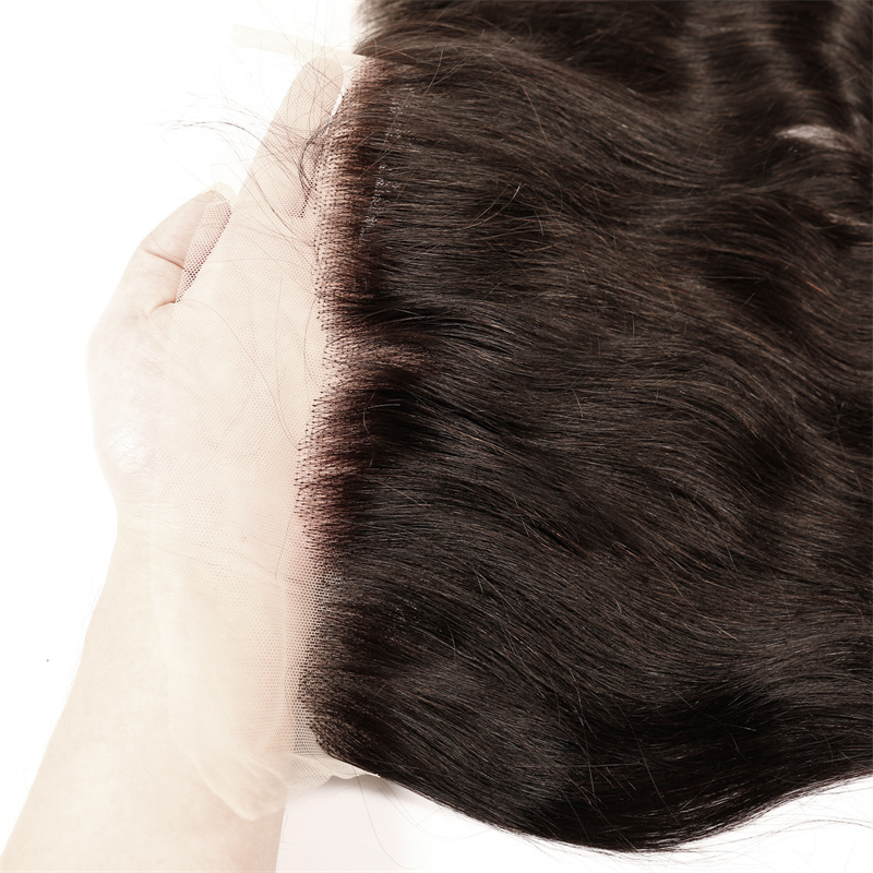 Virgin Human Hair Body Wave 13x4 13x6 Transparent Lace Frontal - 图片 7